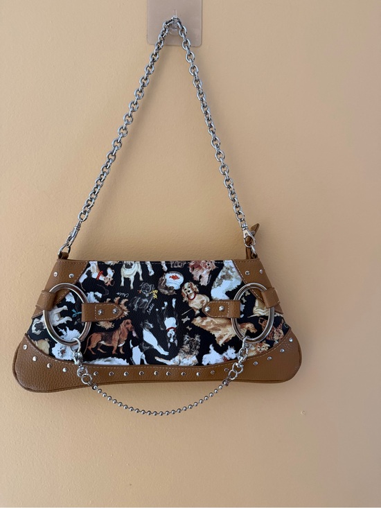 Sydney Love Handbags - Y2K-style dog print shoulder bag by  Sydney Love, NWOT